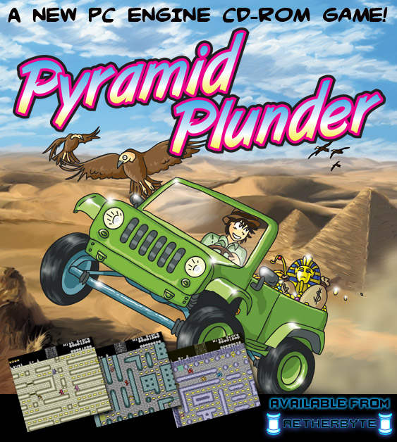  Pyramid Plunder for TurboGrafx-CD 